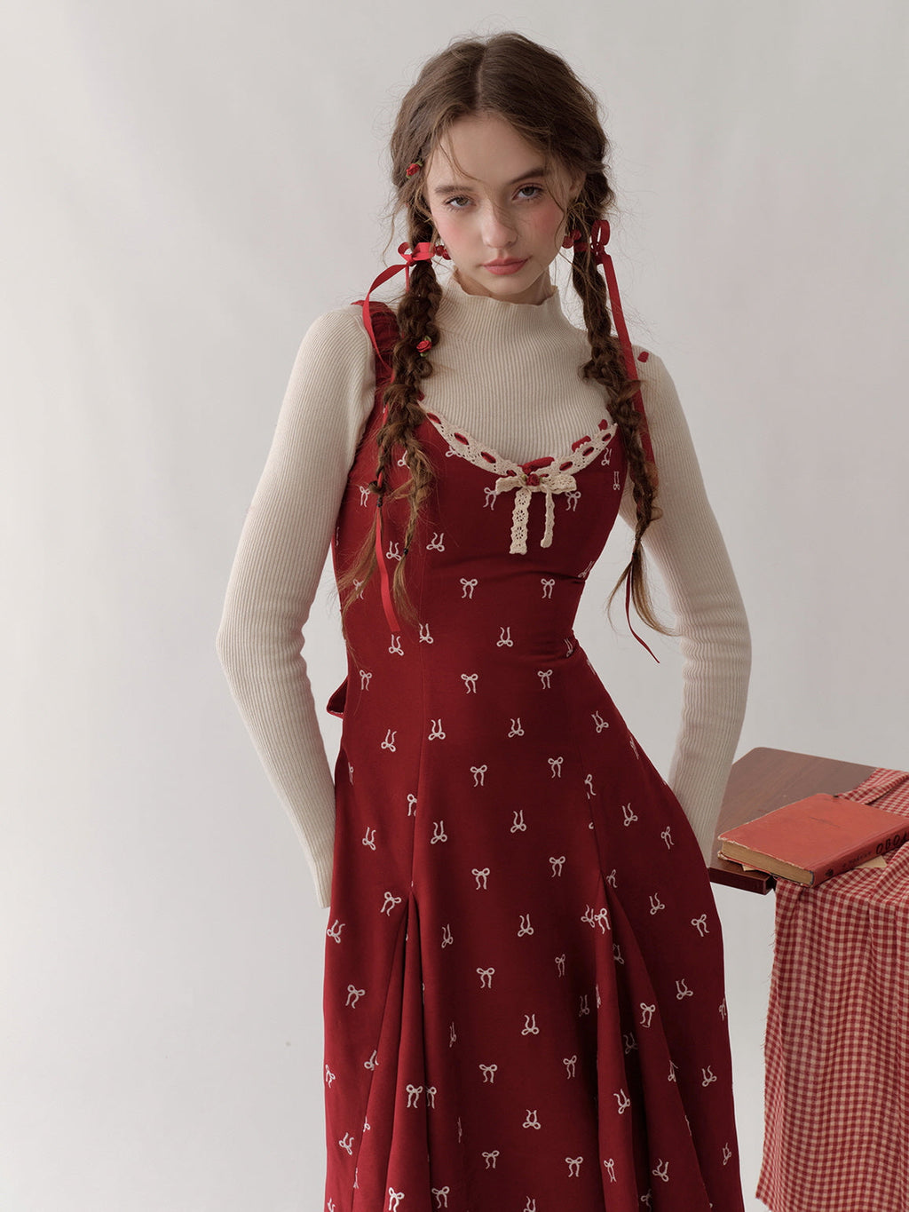 Cherry Blossom Vintage Bow Dress