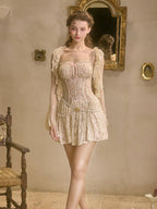 Lace Blossom Princess Dress