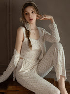 Sweet Floral Modal Pajama Set