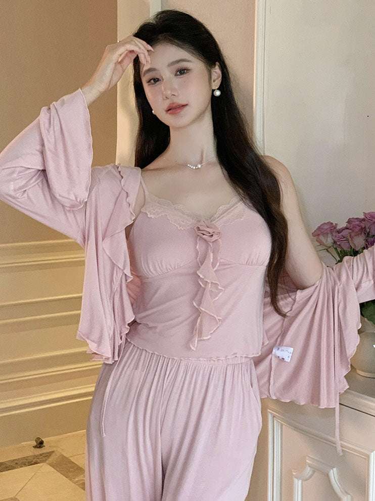 Whimsical Blossom Loungewear Set