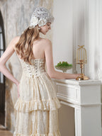 Victorian Elegance Lace Corset Dress