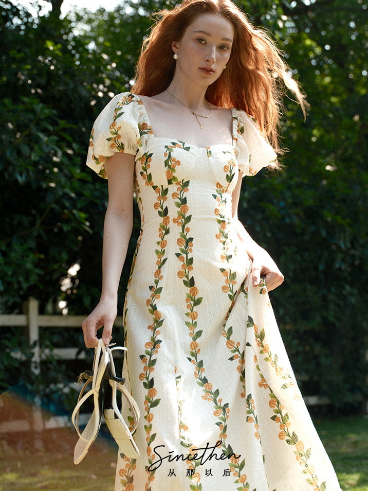 Daisy's Summer Cottage Floral Dress