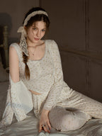 Sweet Floral Modal Pajama Set