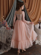 Floral Elegance Vintage Ball Gown