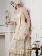 Victorian Elegance Lace Corset Dress