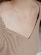 Vintage-Inspired Beige Knit and Chiffon Dress