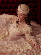 Rose Blush Lace Corset Dress