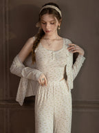 Sweet Floral Modal Pajama Set