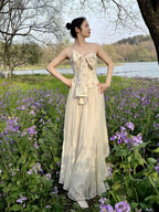 High-Waisted Fairy Chiffon Maxi Skirt