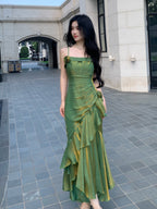 Enchanted Forest Ruffle Dress