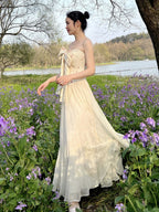 High-Waisted Fairy Chiffon Maxi Skirt