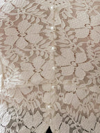 Elegant Lace Button Blouse