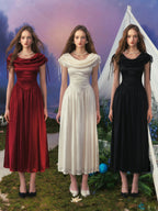 Princess Regal Draped Gown