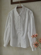 Embroidered Victorian Cotton Blouse