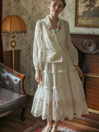 Lucy's Vintage Lace Elegance Skirt