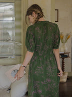 Evelyn's Forest Whispers Summer Dress