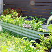 YoYoBloom 11" Tall 8' x 2' Metal Raised Garden Bed (9-in-1) | Upgrade 2.0 Calf-High Design image 4