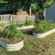 YoYoBloom 11" Tall 8' x 2' Metal Raised Garden Bed (9-in-1) | Upgrade 2.0 Calf-High Design image 8