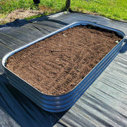 YoYoBloom 11" Tall 8' x 2' Metal Raised Garden Bed (9-in-1) | Upgrade 2.0 Calf-High Design image 7