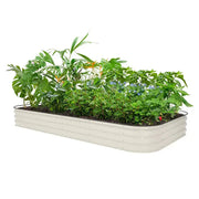 YoYoBloom 11" Tall 8' x 4' Metal Raised Garden Bed (10-in-1) | Upgrade 2.0 Calf-High Design image 6