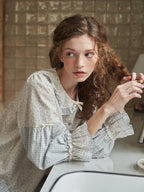 Whispering Meadow Patchwork Pajama Set