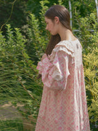 Vintage Rose Lace Nightgown