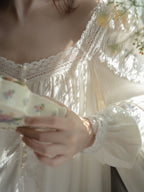 Pearl Lace Vintage Nightgown