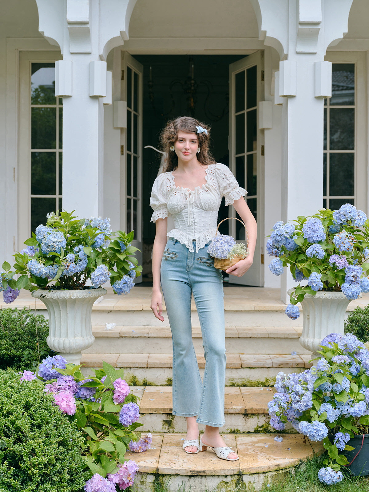 Lily's Vintage Blossom Corset