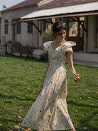 Floral Meadow Cotton Dress