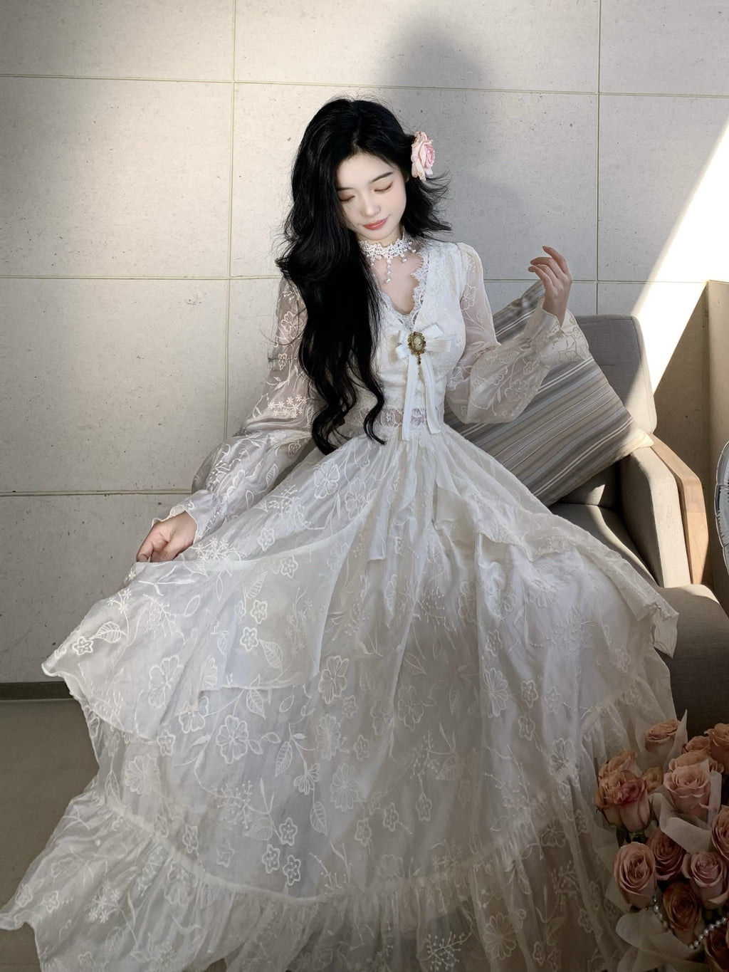 Enchanted Princess Lace Gown