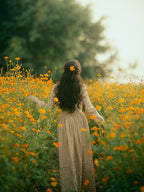 Lillian's Yellow Frill Dress