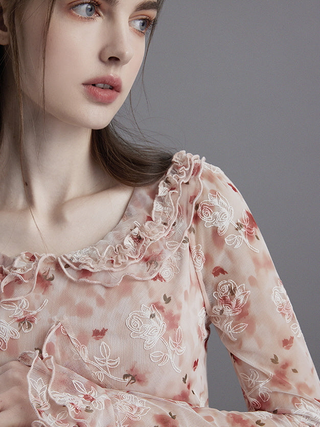Rose Garden Fairy Mini Dress