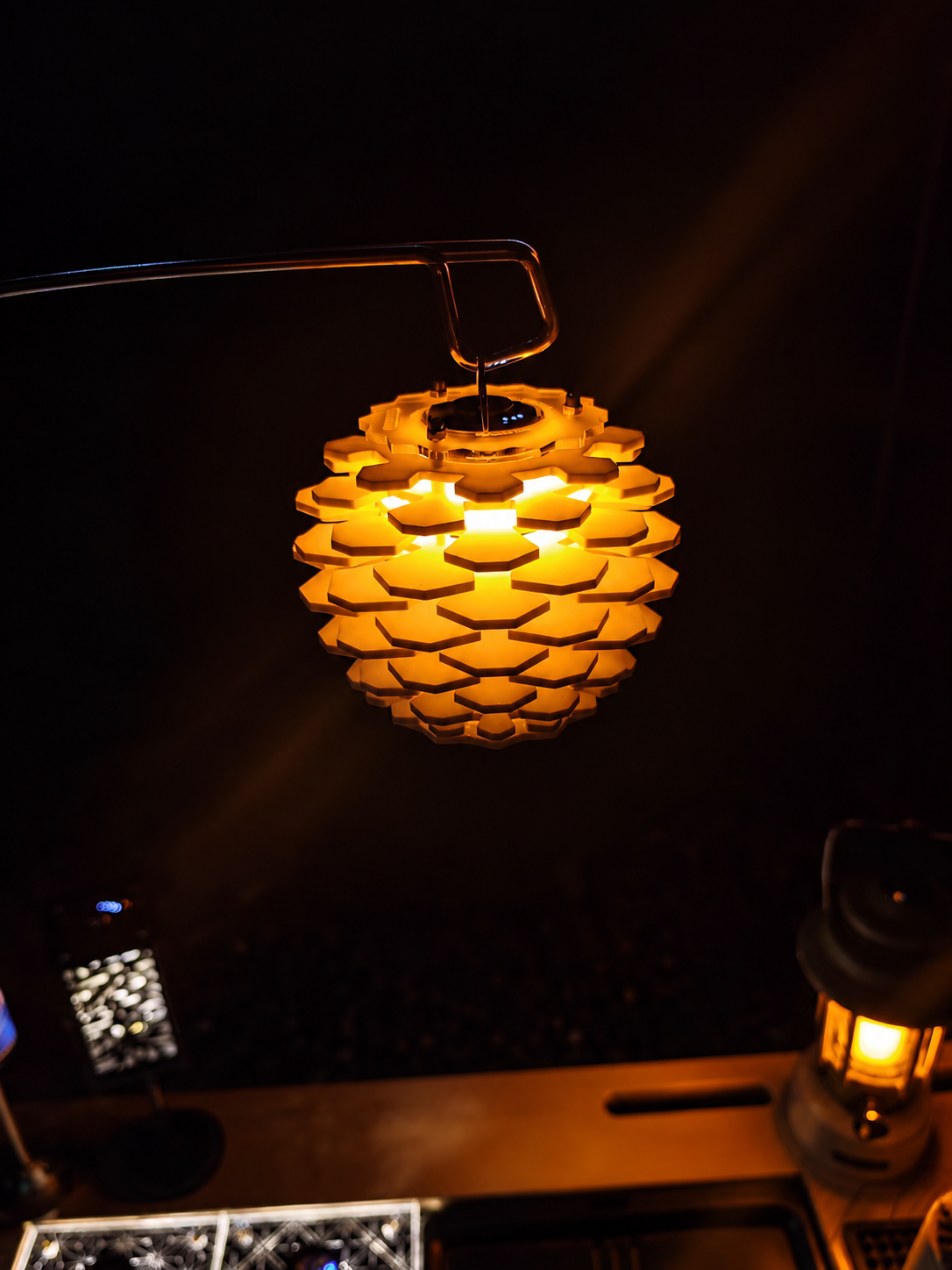 Pine Glow Camping Lantern Set