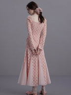 Blush Lace Fairy Dress
