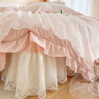 Princess Soft Cotton Ruffle Bed Set