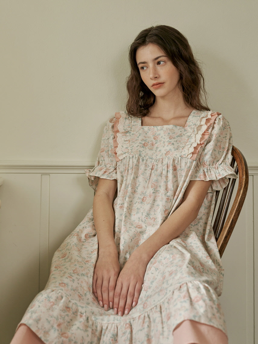 Diana's Pink Blossom Roomwear