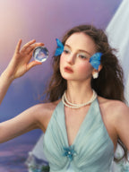 Butterfly Princess Dreamy Halter Dress