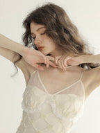 Ethereal Floral Lace Fairy Dress