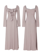 Romantic Ruffle Muse Long Dress