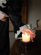 Midnight Poem Noir Lace Nightgown