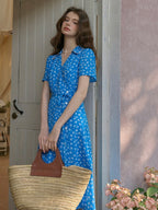 Blue Garden Stroll Dress