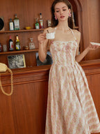 Sophia's Rosy Charm Dress