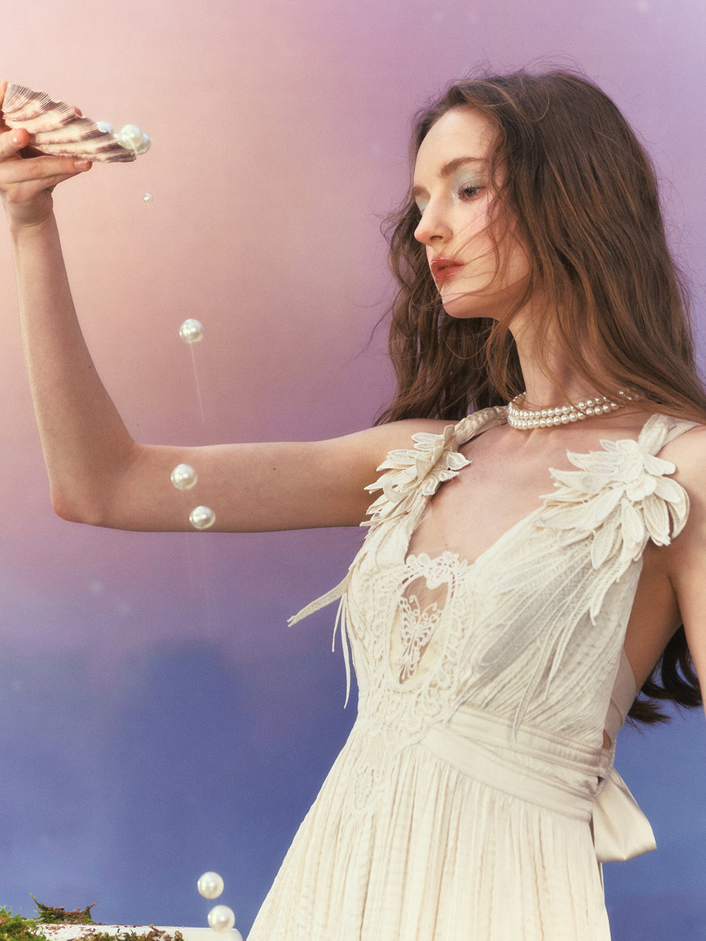 Mythical Princess Vintage Lace Dress