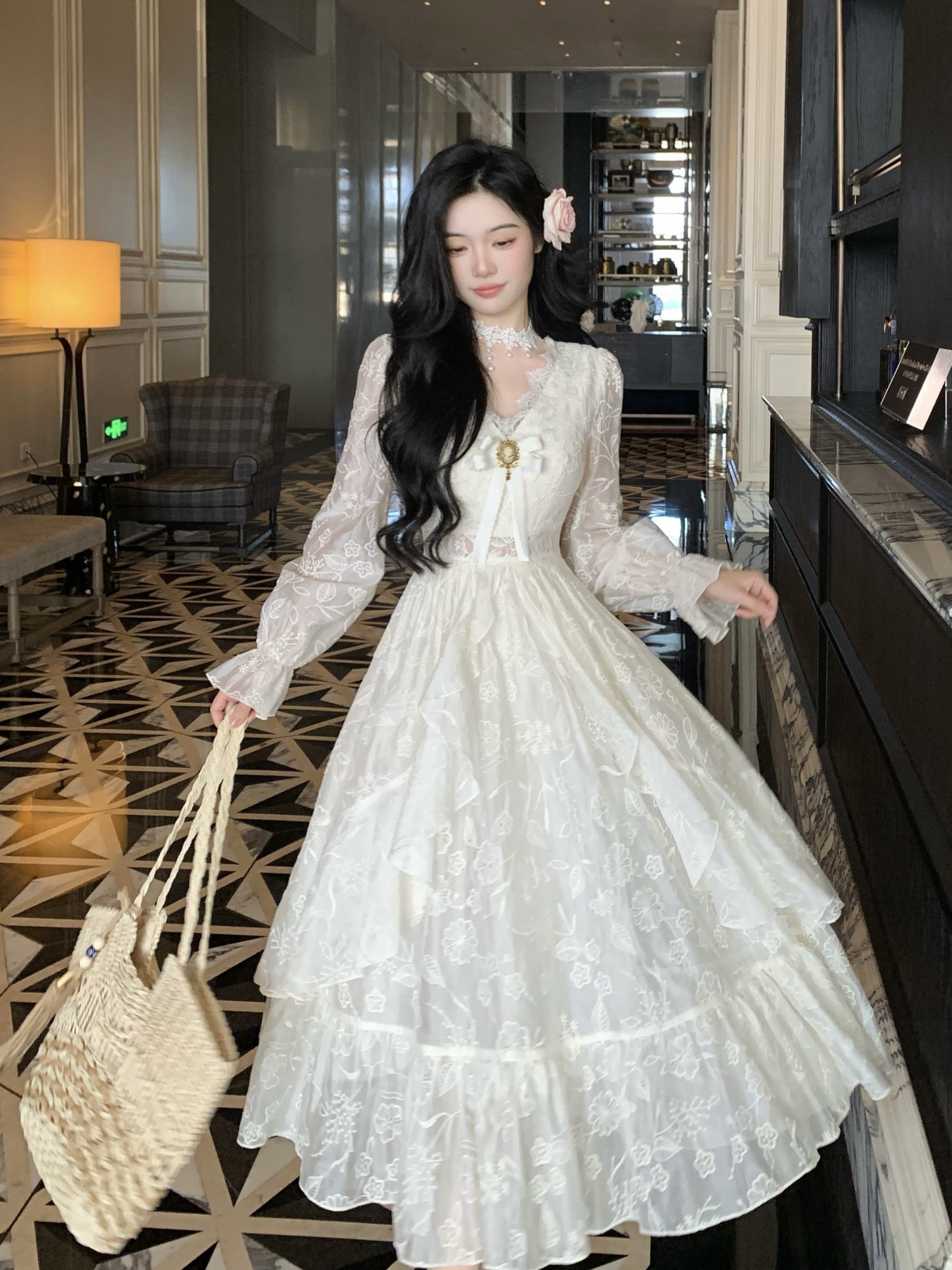 Enchanted Princess Lace Gown