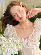 Enchanted Floral Fairy Corset Dress