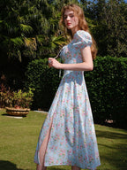 Sophie's Pink Blossom Sky Dress