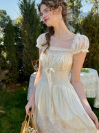 Blossom Meadow Cotton Dress
