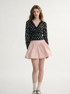 Midnight Rose Vintage Blouse