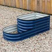YoYoBloom 17" Tall 2 Tiered Metal Raised Garden Bed Twin Pack| Upgrade 2.0 Knee-High Design image 18