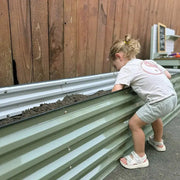 YoYoBloom 17" Tall 8' x 2' Rectangle Metal Raised Garden Bed (9-in-1) | Upgrade 2.0 Knee-High Design image 10